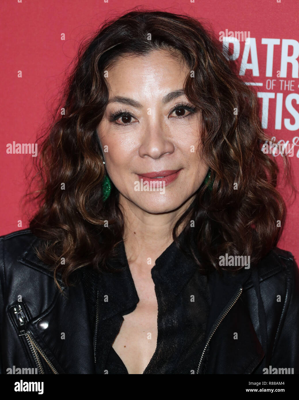 BEVERLY HILLS, LOS ANGELES, CA, USA - 08 novembre : Michelle Yeoh à l'AFTRA SAG-3e rapport annuel de la Fondation mécène des artistes Awards tenue à l'Wallis Annenberg Center for the Performing Arts le 8 novembre 2018 à Beverly Hills, Los Angeles, Californie, États-Unis. (Photo par Xavier Collin/Image Press Office) Banque D'Images