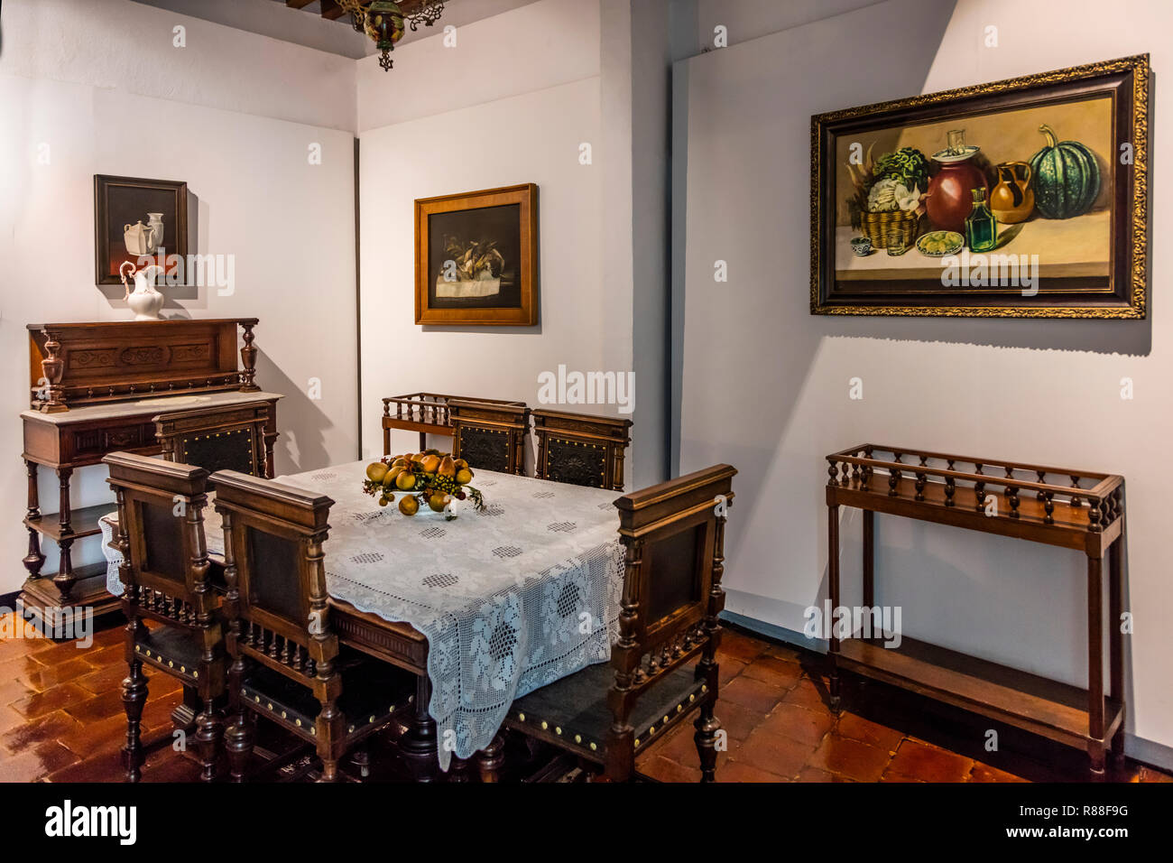 Le Musée Diego Rivera est situé dans sa maison d'enfance - Guanajuato, Mexique Banque D'Images