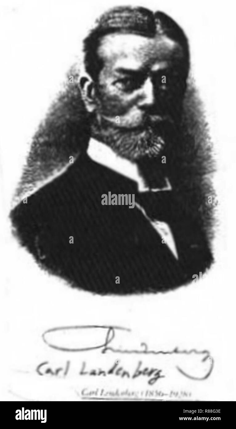 Carl Lindenberg (Calvet M. Hahn 2000 Entrelacement Partie 2 Image 5). Banque D'Images