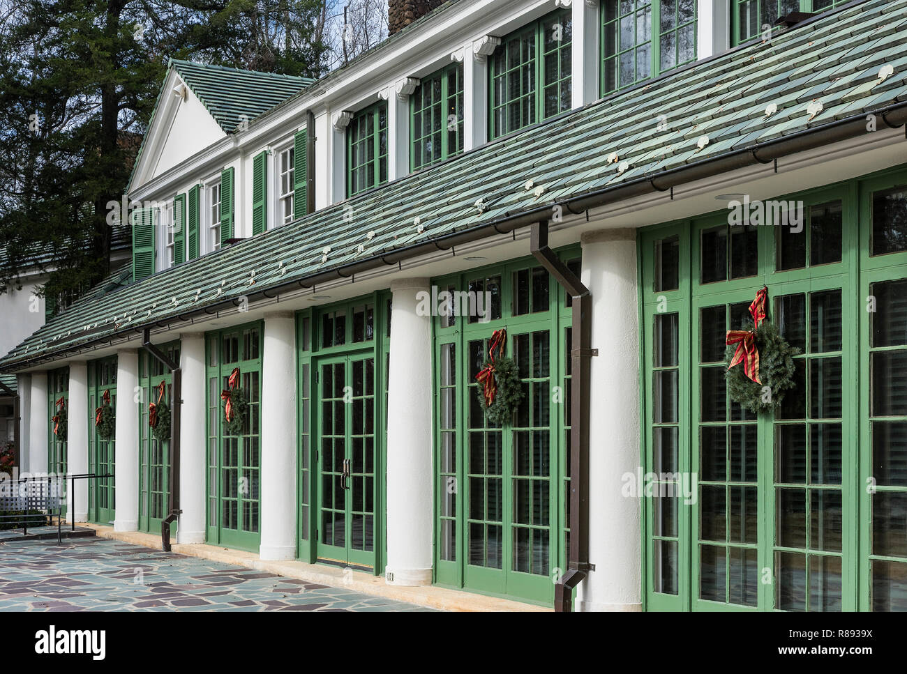 Reynolda House, Winston Salem, Caroline du Nord, USA. Banque D'Images