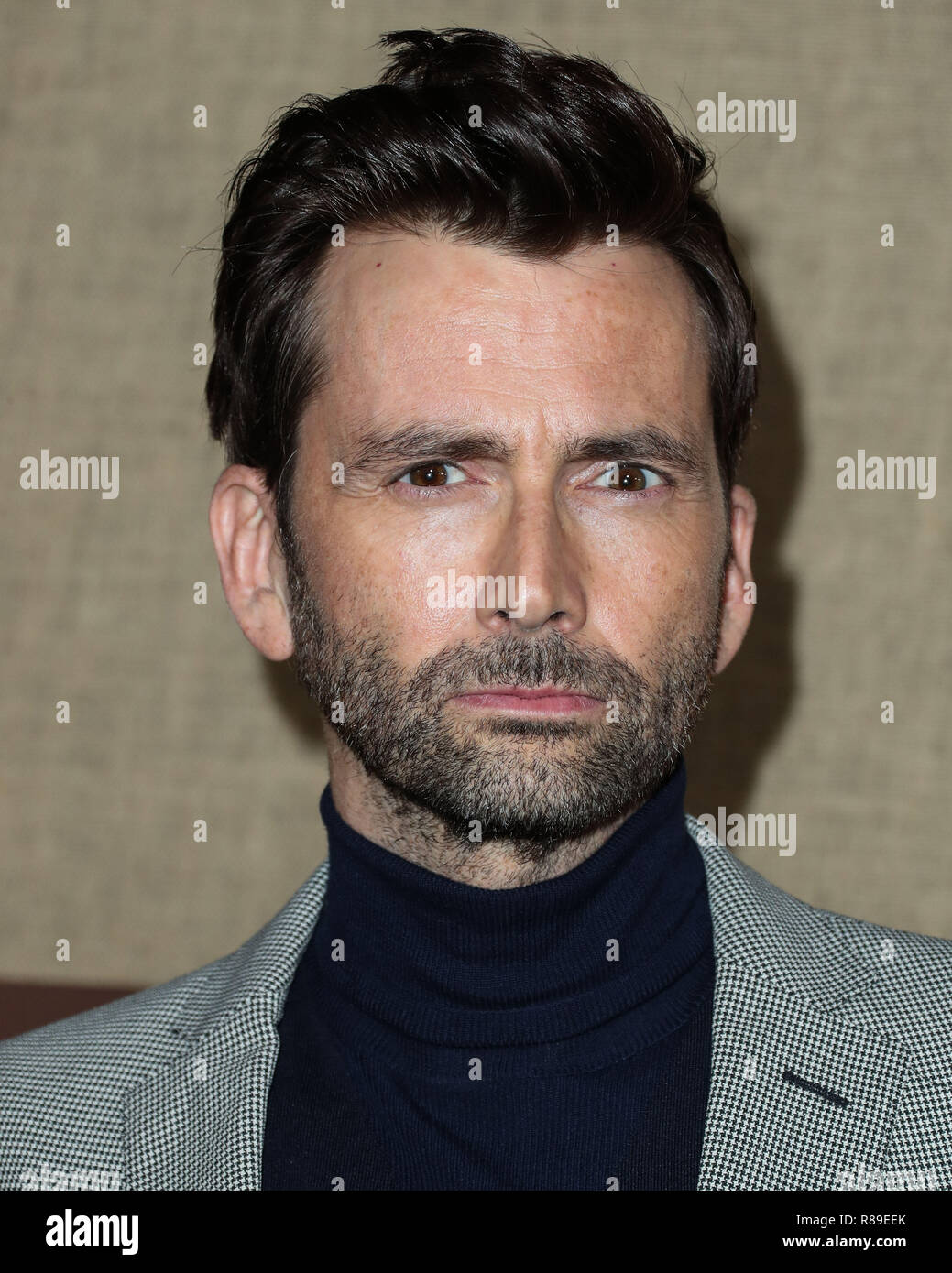 HOLLYWOOD, LOS ANGELES, CA, USA - 10 OCTOBRE : David Tennant au Los Angeles premiere série de HBO 'Camping' tenue à Paramount Studios, le 10 octobre 2018 à Hollywood, Los Angeles, Californie, États-Unis. (Photo par Xavier Collin/Image Press Office) Banque D'Images