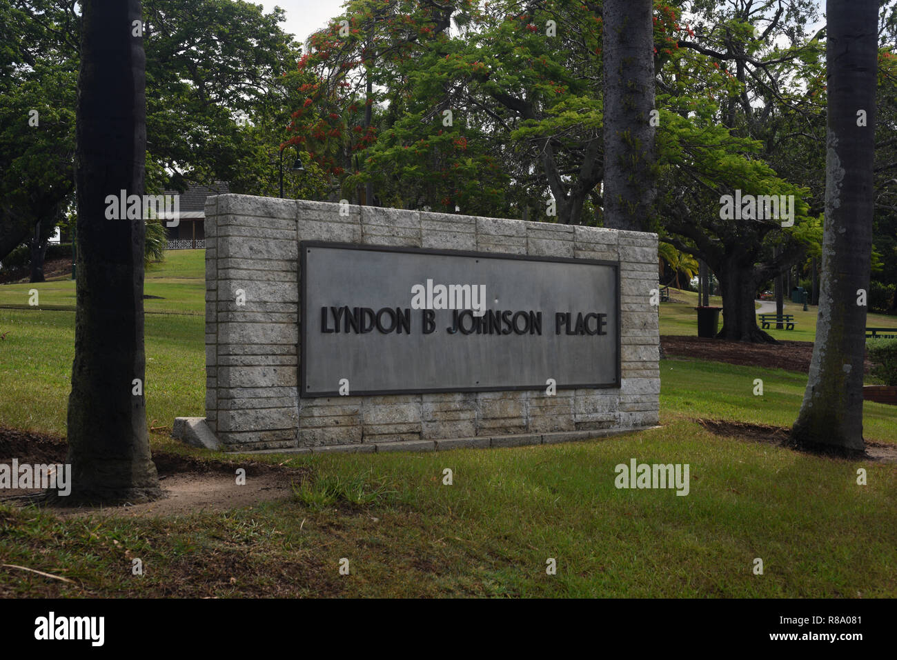 Lyndon B Johnson Place, Newstead Park, Brisbane, Australie Banque D'Images