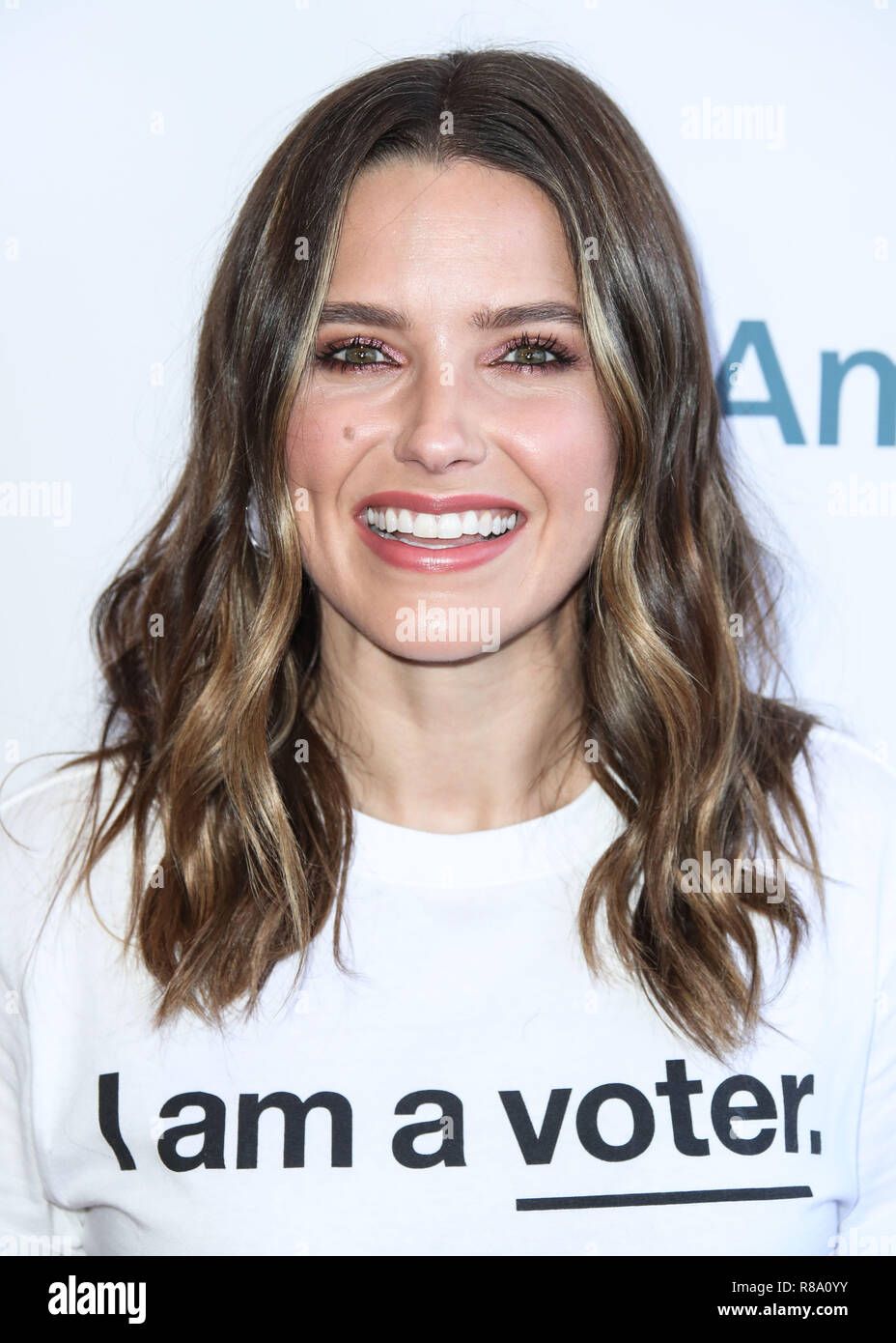 BEVERLY HILLS, LOS ANGELES, CA, USA - 15 septembre : Sophia Bush à la National Women's History Museum's 7th Annual Women Making History Awards tenue à l'hôtel Beverly Hilton le 15 septembre 2018 à Beverly Hills, Los Angeles, Californie, États-Unis. (Photo par Xavier Collin/Image Press Office) Banque D'Images