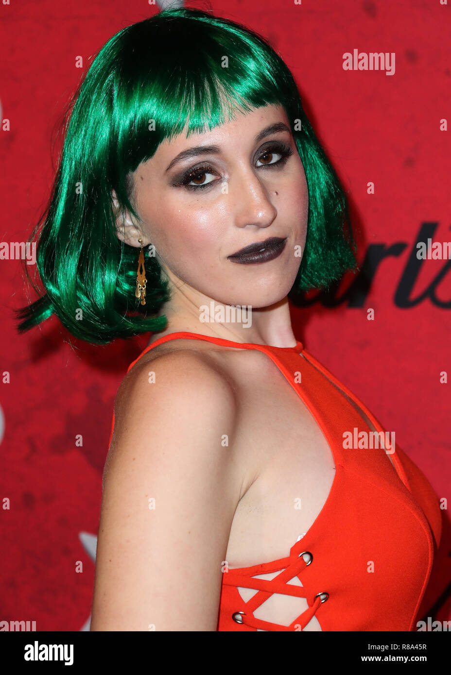 HOLLYWOOD, LOS ANGELES, CA, USA - 27 OCTOBRE : Harley Quinn Smith à la 7e édition de Jared Halloween Party organisée à Goya Studios le 27 octobre 2018 à Hollywood, Los Angeles, Californie, États-Unis. (Photo par Xavier Collin/Image Press Office) Banque D'Images