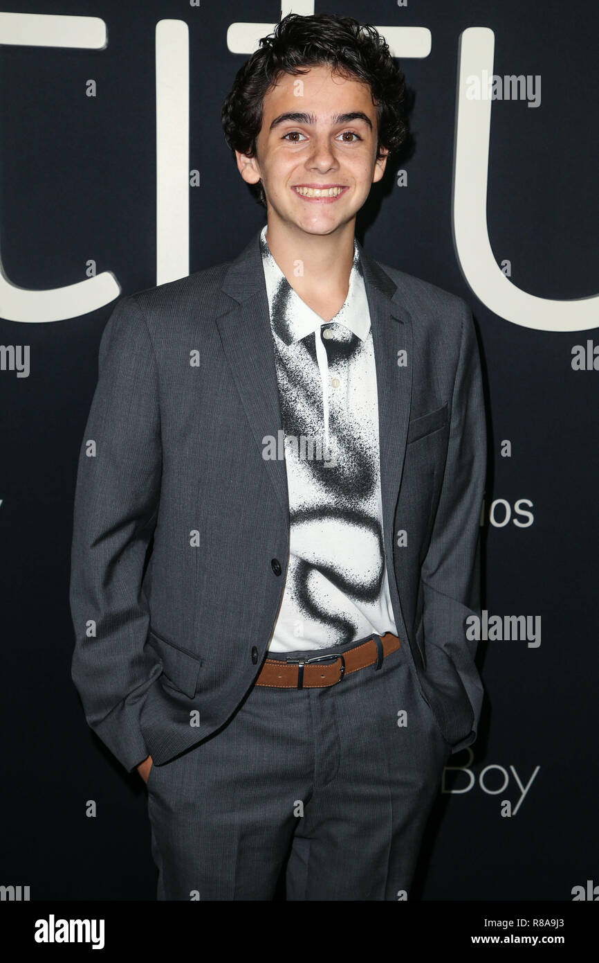 BEVERLY HILLS, LOS ANGELES, CA, USA - 08 OCTOBRE : Jack Dylan Grazer au Los Angeles Premiere d'Amazon Studios' 'beau garçon' qui s'est tenue au Samuel Goldwyn Theater à l'Academy of Motion Picture Arts and Sciences, le 8 octobre 2018 à Beverly Hills, Los Angeles, Californie, États-Unis. (Photo par Image Press Office) Banque D'Images