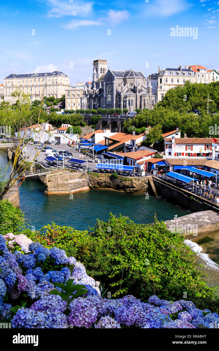 Biarritz, France Banque D'Images