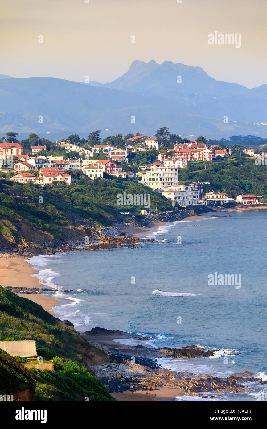 Guethary, Pays Basque, France Banque D'Images