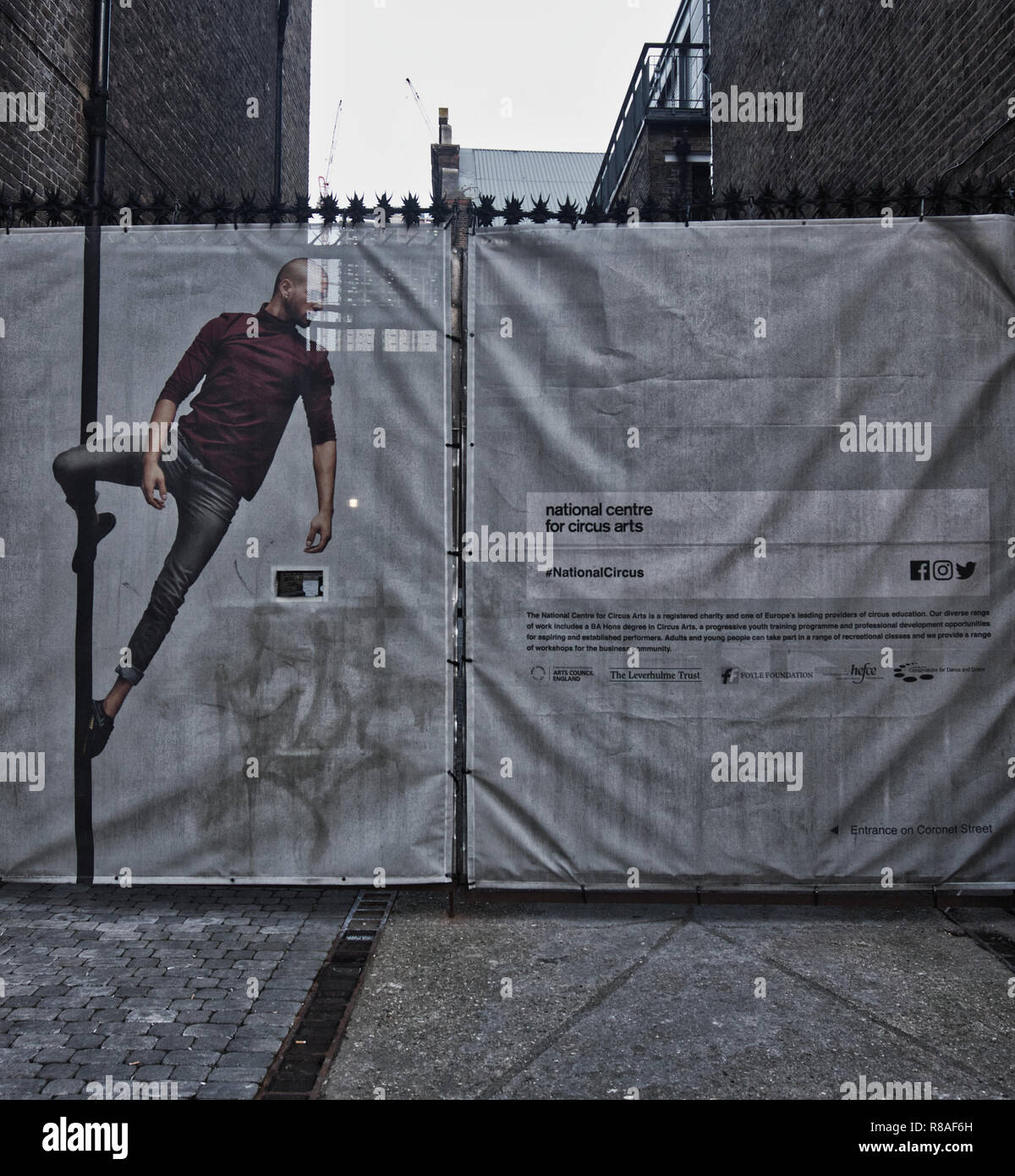 Centre national des Arts du Cirque, Hoxton, Londres, Angleterre Banque D'Images