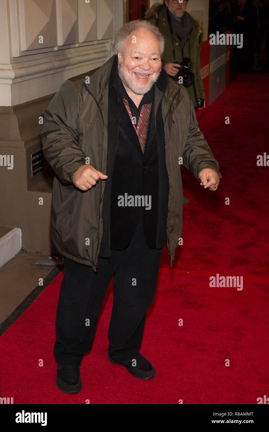 Stephen Henderson en spectateurs dans TO KILL A MOCKINGBIRD Soirée d'ouverture à Broadway, les Shubert Theatre, New York, NY Le 13 décembre 2018. Photo par : Jason Smith/Everett Collection Banque D'Images