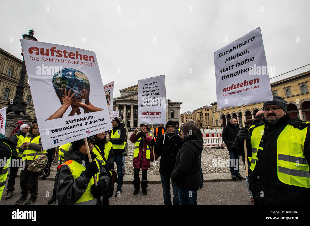 Munich Bavière Allemagne Le 15 Décembre 2018 Dans Une
