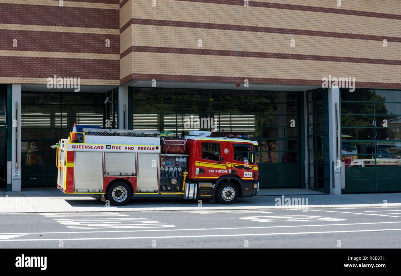 Caserne de Roma Street, Brisbane, Queensland, Australie Banque D'Images