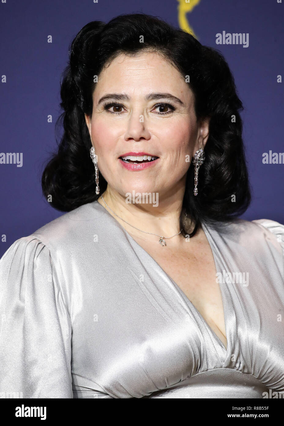 LOS ANGELES, CA, USA - Septembre 17 : Alex Borstein dans la salle de presse annuelle lors de la 70e Primetime Emmy Awards s'est tenue au Théâtre de Microsoft à Los Angeles. Vivre le 17 septembre 2018 à Los Angeles, Californie, États-Unis. (Photo par Xavier Collin/Image Press Office) Banque D'Images