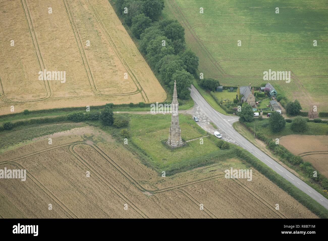 Monsieur Sykes Tatton Memorial Tower, East Riding of Yorkshire, 2017. Créateur : Angleterre historique photographe personnel. Banque D'Images