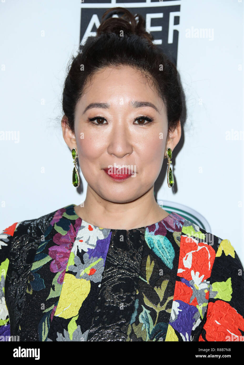 BEVERLY HILLS, LOS ANGELES, CA, USA - 15 SEPTEMBRE : Sandra Oh au BAFTA Los Angeles  + BBC America TV Tea Party 2018 tenue à l'hôtel Beverly Hilton le 15 septembre 2018 à Beverly Hills, Los Angeles, Californie, États-Unis. (Photo par Xavier Collin/Image Press Office) Banque D'Images