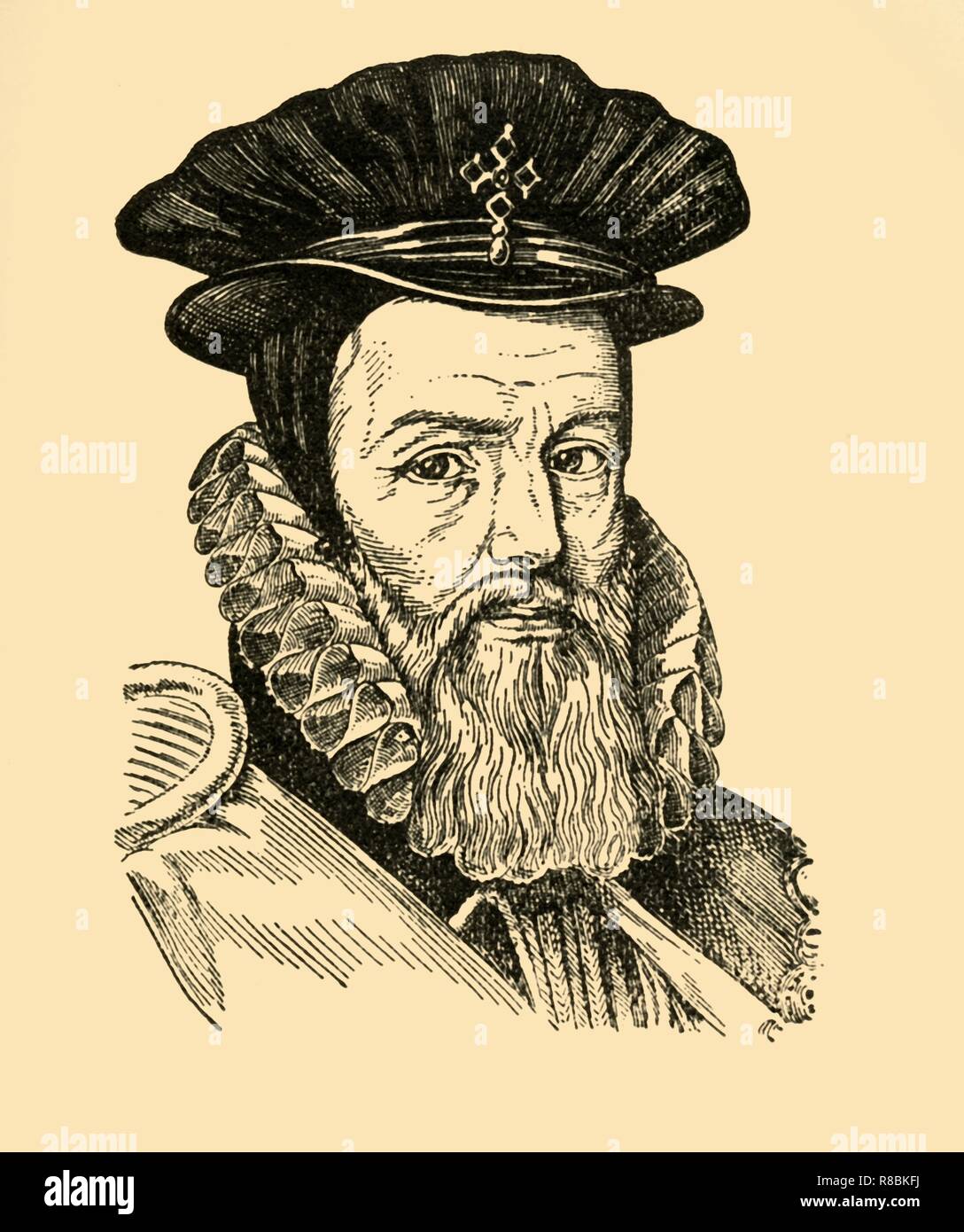 'William Cecil Lord Burghley', (1933). Créateur : Inconnu. Banque D'Images