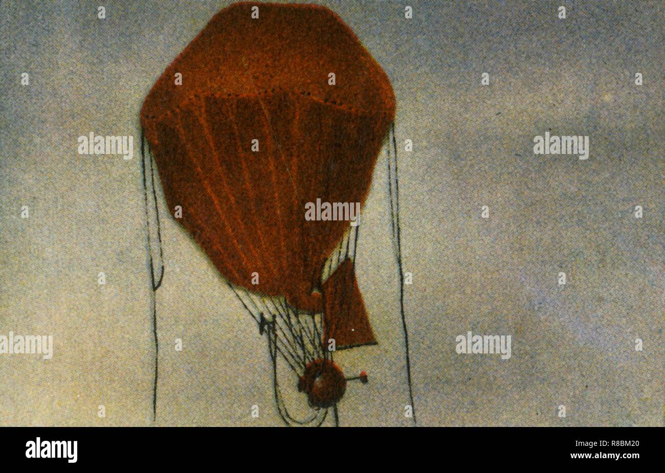 Ascension de l'altitude de Piccard ballon de recherche, 1931, (1932). Créateur : Inconnu. Banque D'Images