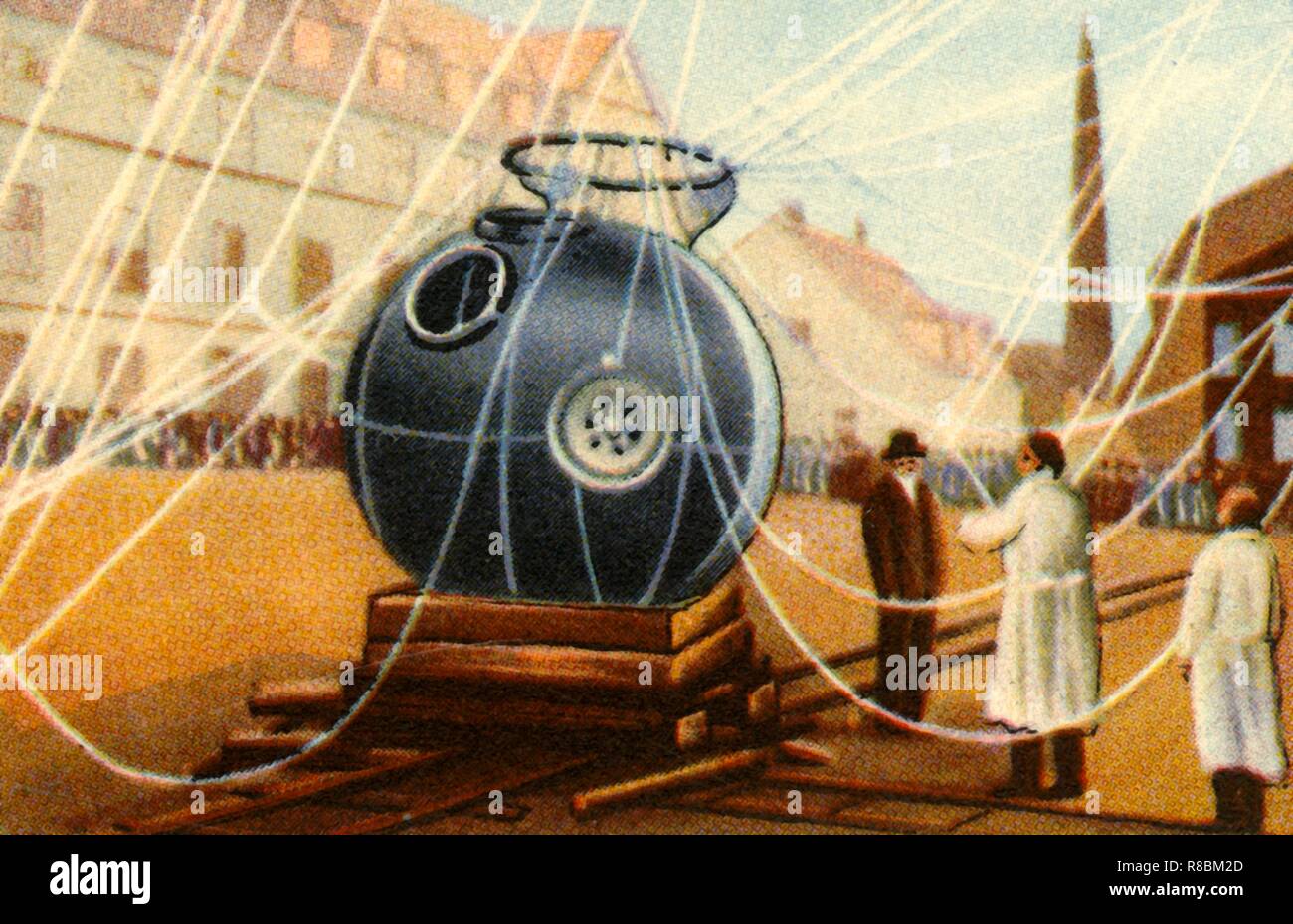 L'altitude cabine de Piccard ballon de recherche, 1931, (1932). Créateur : Inconnu. Banque D'Images