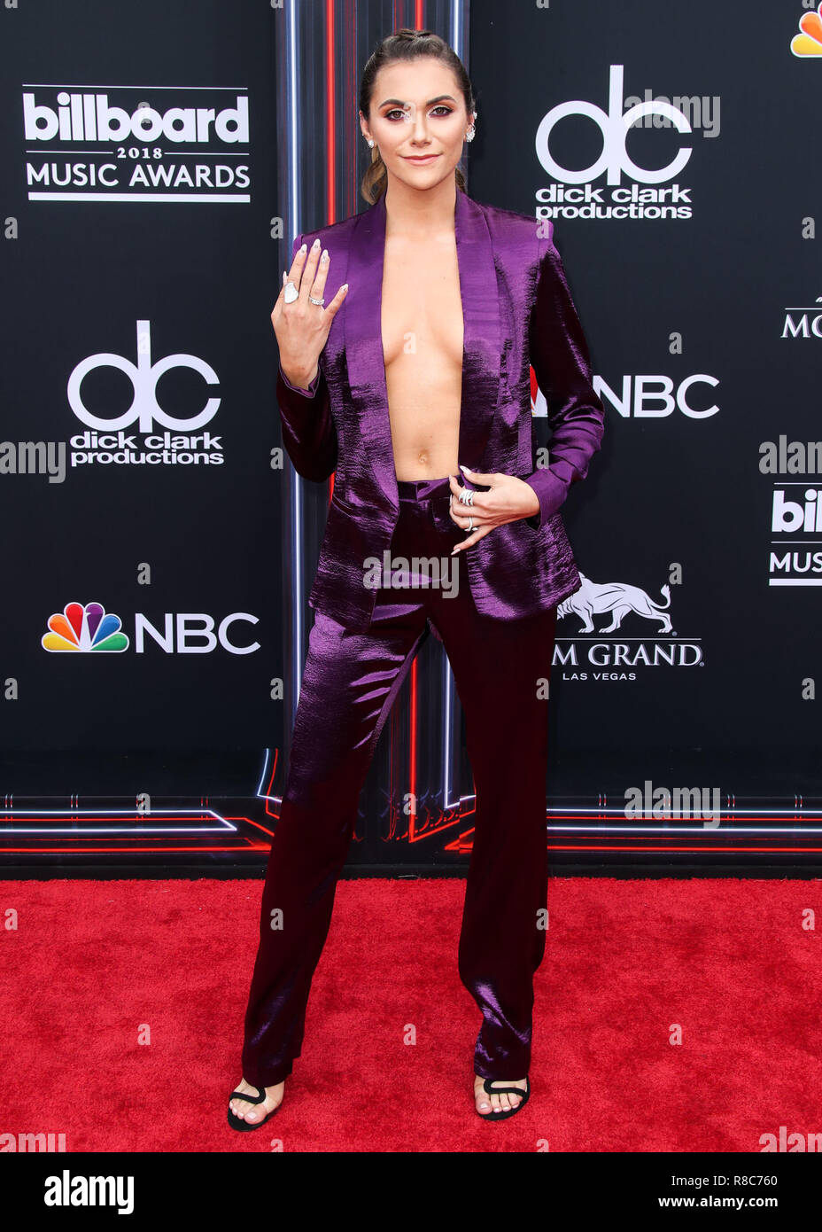 LAS VEGAS, NV, USA - 20 MAI : Alyson Stoner au Billboard Music Awards 2018 qui a eu lieu au MGM Grand Garden Arena le 20 mai 2018 à Las Vegas, Nevada, United States. (Photo par Xavier Collin/Image Press Office) Banque D'Images