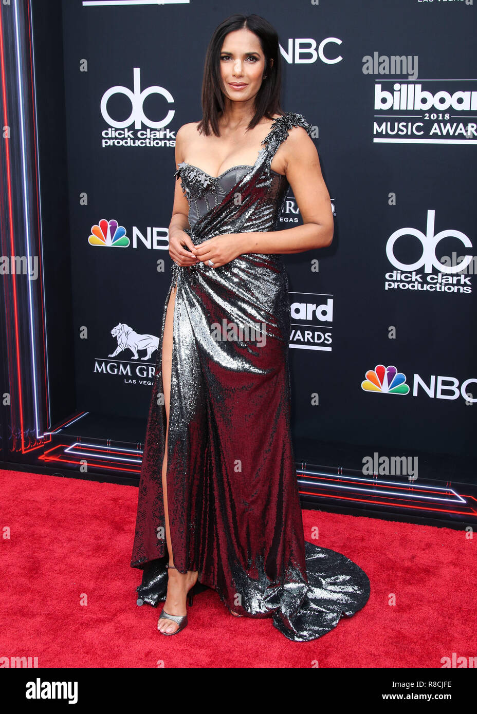 LAS VEGAS, NV, USA - 20 MAI : Padma Lakshmi au Billboard Music Awards 2018 qui a eu lieu au MGM Grand Garden Arena le 20 mai 2018 à Las Vegas, Nevada, United States. (Photo par Xavier Collin/Image Press Office) Banque D'Images