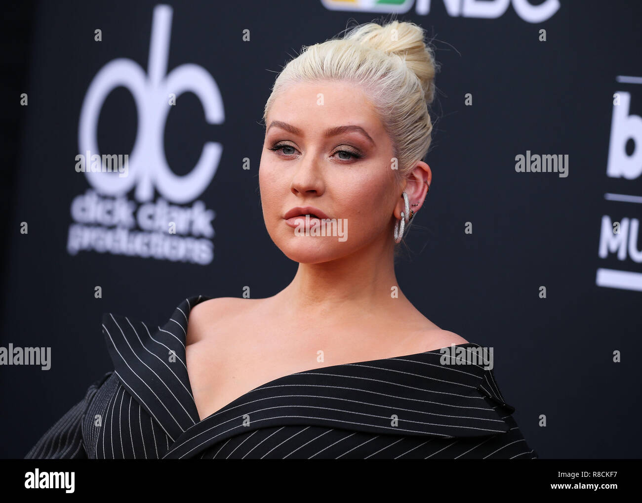 LAS VEGAS, NV, USA - 20 MAI : Christina Aguilera au Billboard Music Awards 2018 qui a eu lieu au MGM Grand Garden Arena le 20 mai 2018 à Las Vegas, Nevada, United States. (Photo par Xavier Collin/Image Press Office) Banque D'Images