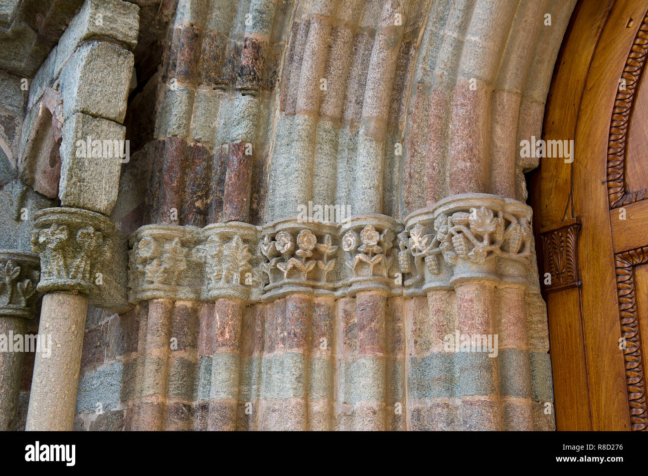 L'Europe, Italie, Piémont Avigliana - Sacra di S. Michele abbaye bénédictine, maintenant à la Rosminian pères. Banque D'Images