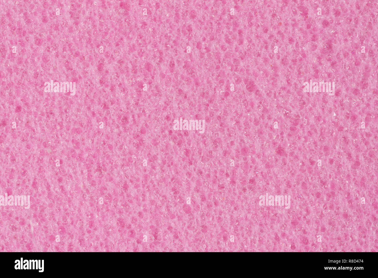 EVA Mousse rose clair avec des textures de surface poreuse. Banque D'Images