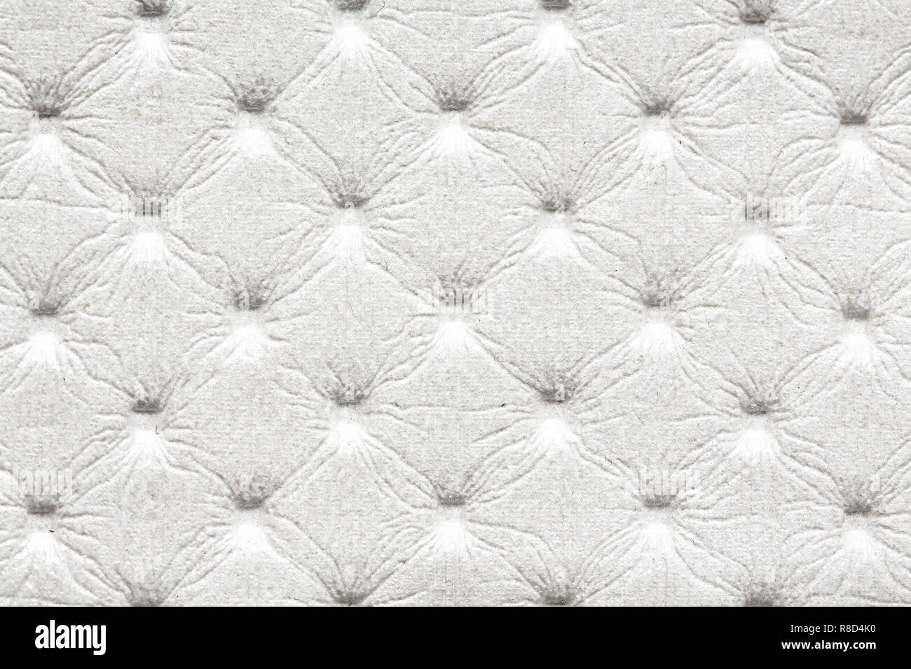 Résumé fond blanc texture de vieux cuir de luxe naturel. Motif géométrique de la géométrie sacrée. Banque D'Images