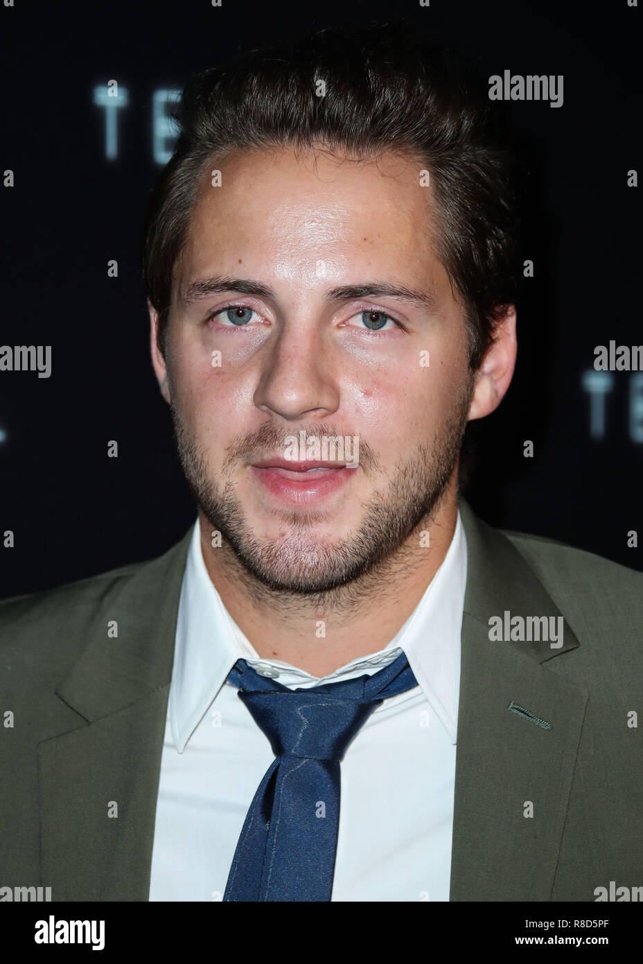 HOLLYWOOD, LOS ANGELES, CA, USA - Mai 08 : Tom Ackerley au Los Angeles Première de Films RLJE' 'Terminal' tenue au cinéma ArcLight Hollywood le 8 mai 2018 à Hollywood, Los Angeles, Californie, États-Unis. (Photo par Xavier Collin/Image Press Office) Banque D'Images