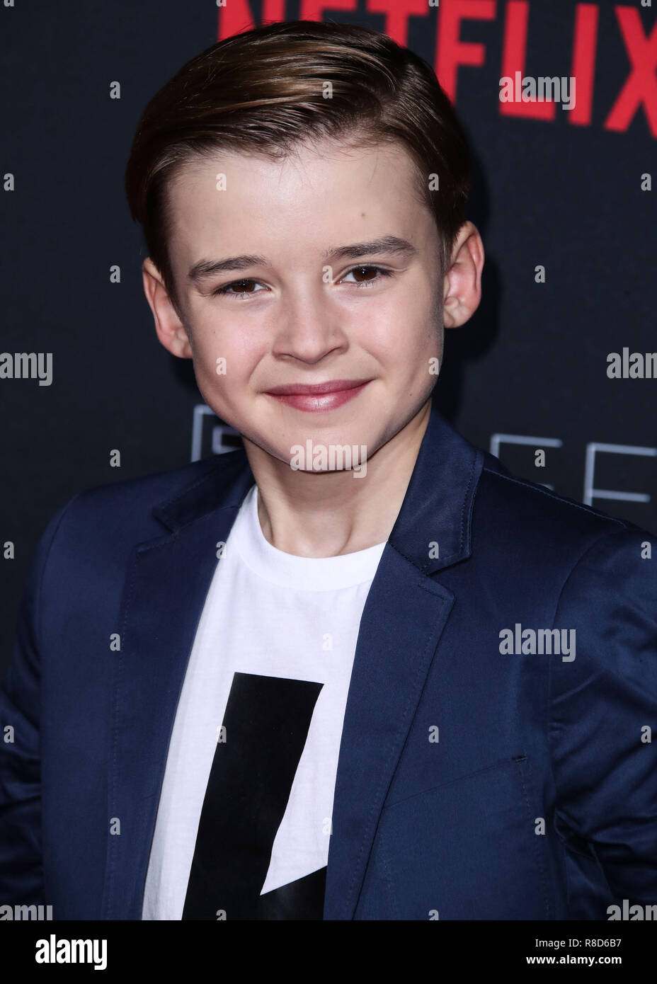 HOLLYWOOD, LOS ANGELES, CA, USA - Mai 06 : Maxwell Jenkins à l'FYSee Netflix Kick Off Party 2018 tenue à Raleigh Studios le 6 mai 2018 à Hollywood, Los Angeles, Californie, États-Unis. (Photo par Xavier Collin/Image Press Office) Banque D'Images