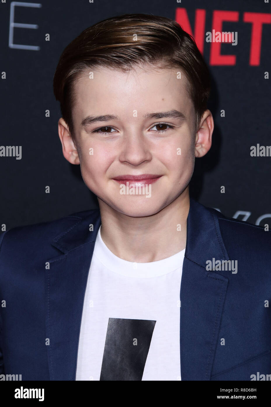 HOLLYWOOD, LOS ANGELES, CA, USA - Mai 06 : Maxwell Jenkins à l'FYSee Netflix Kick Off Party 2018 tenue à Raleigh Studios le 6 mai 2018 à Hollywood, Los Angeles, Californie, États-Unis. (Photo par Xavier Collin/Image Press Office) Banque D'Images