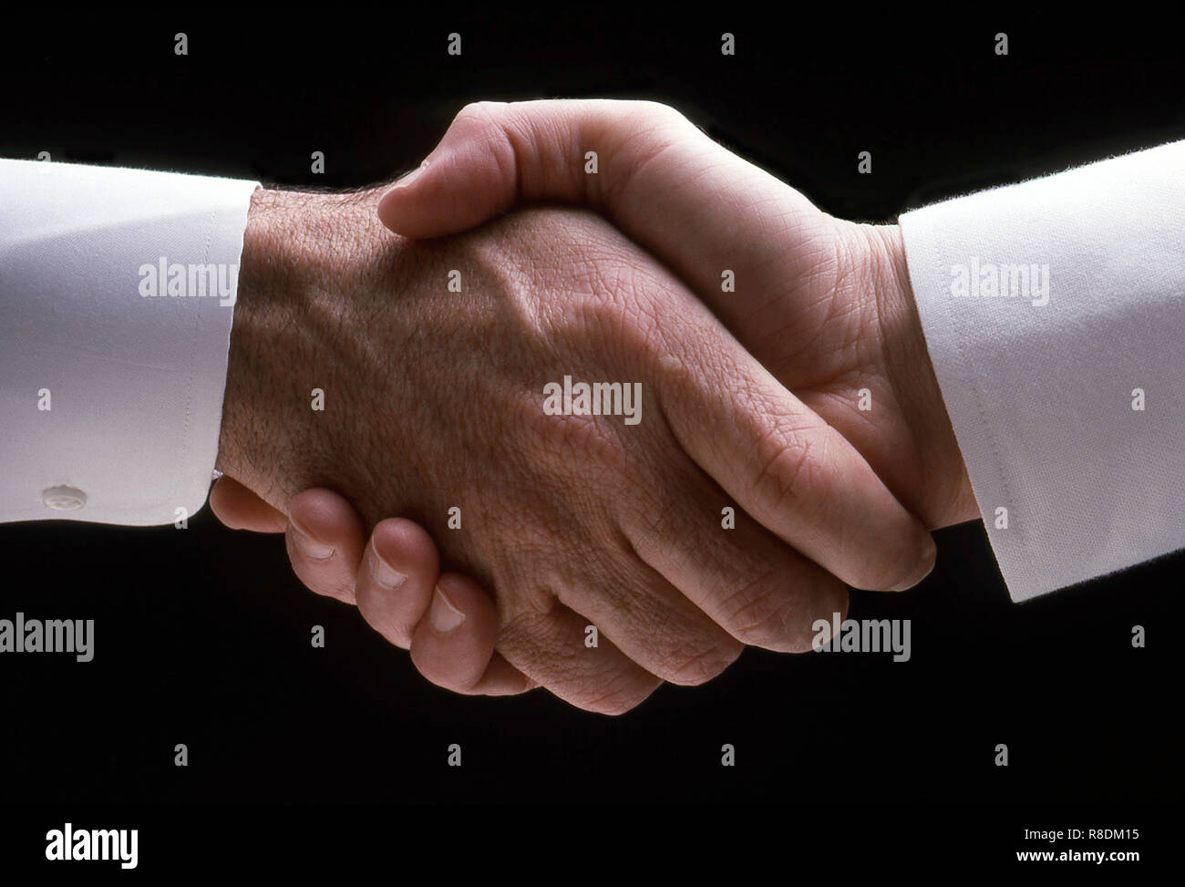 Men shaking hands--Handshake Banque D'Images