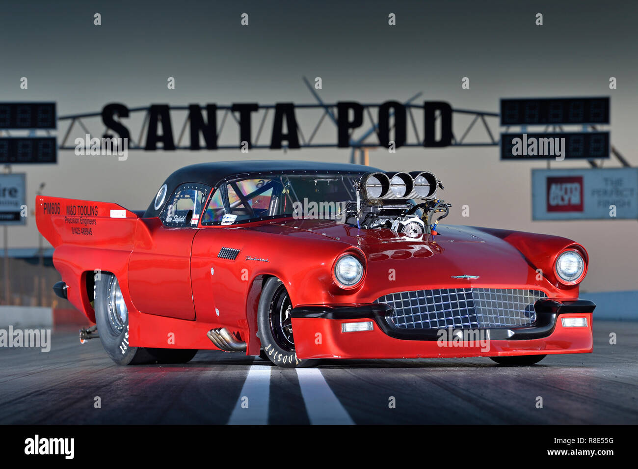 Mme Slyfield Kevin Ford Thunderbird 1957 Oiseau grillé Banque D'Images