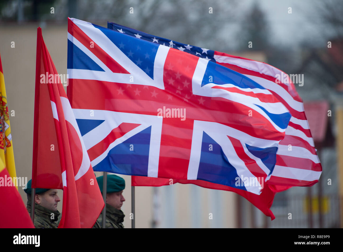La Division multinationale nord-est de la DN-ne siège à Elblag, Pologne. 6 décembre 2018 © Wojciech Strozyk / Alamy Stock Photo Banque D'Images