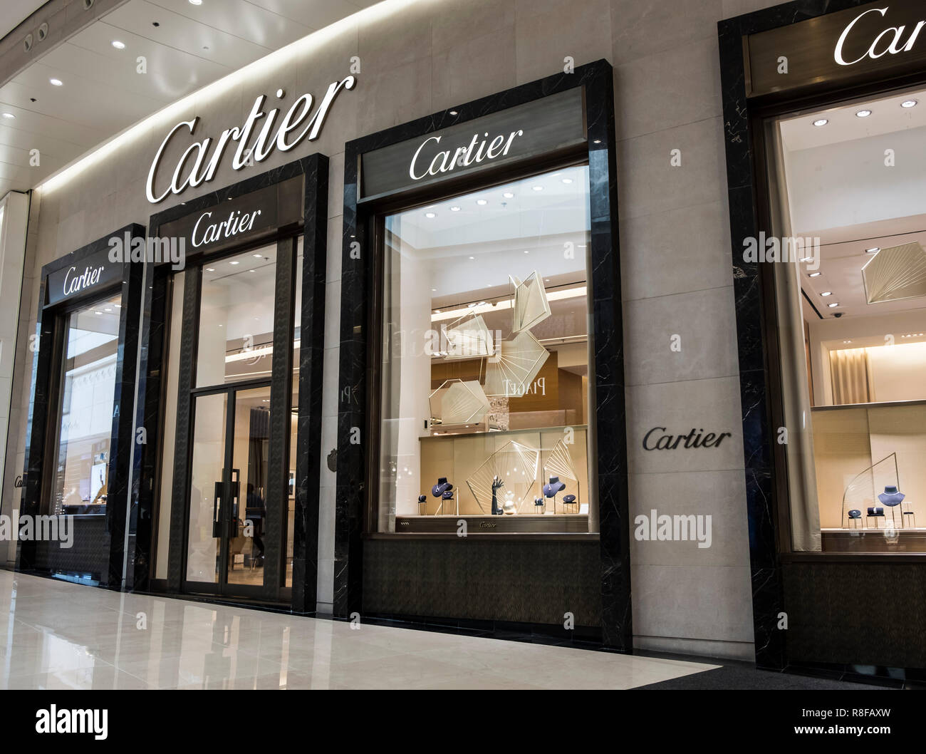 Boutique Cartier, Hong Kong Photo Stock - Alamy