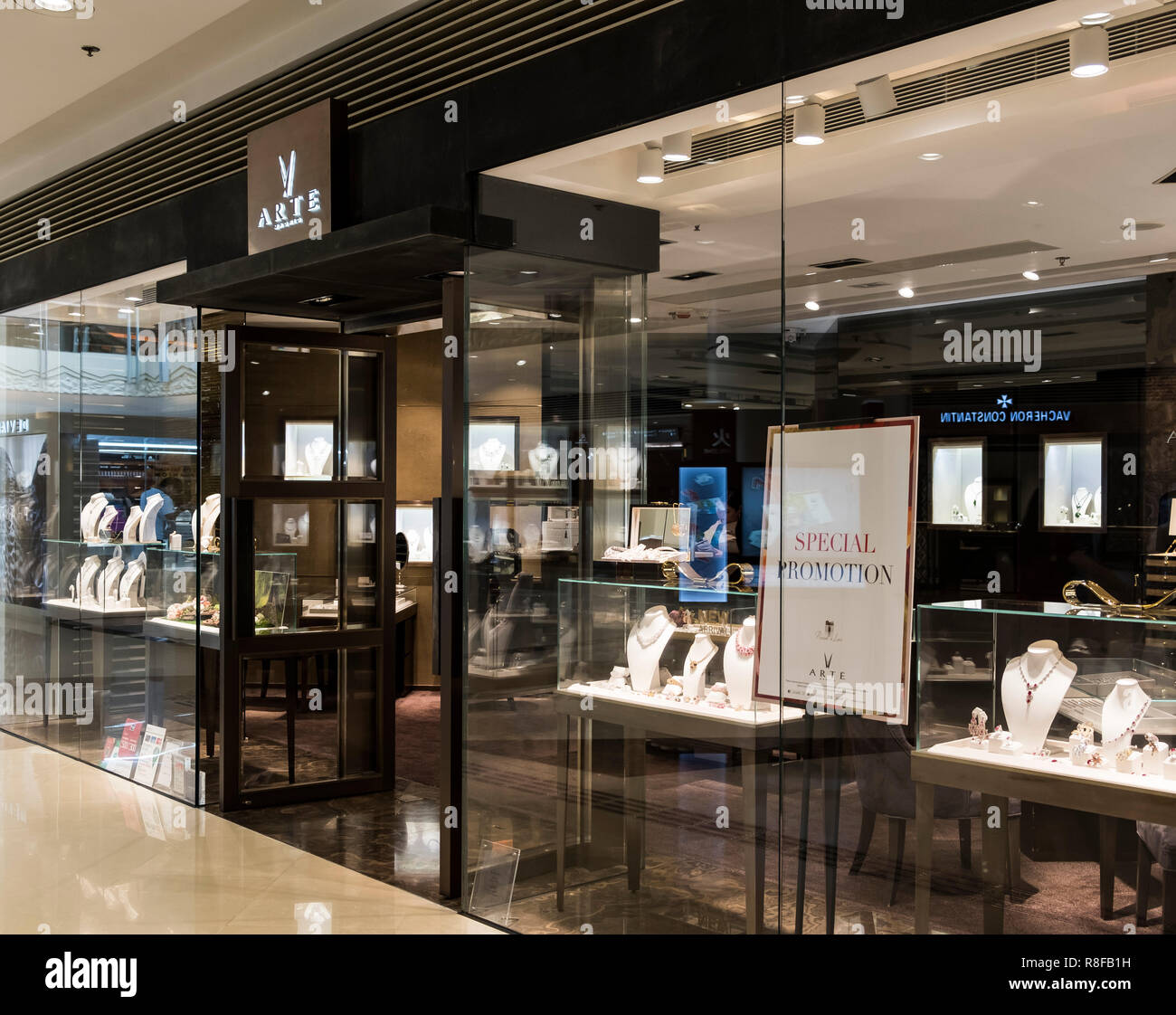 Hong Kong, le 7 avril 2019 : ARTE store à Hong Kong Banque D'Images
