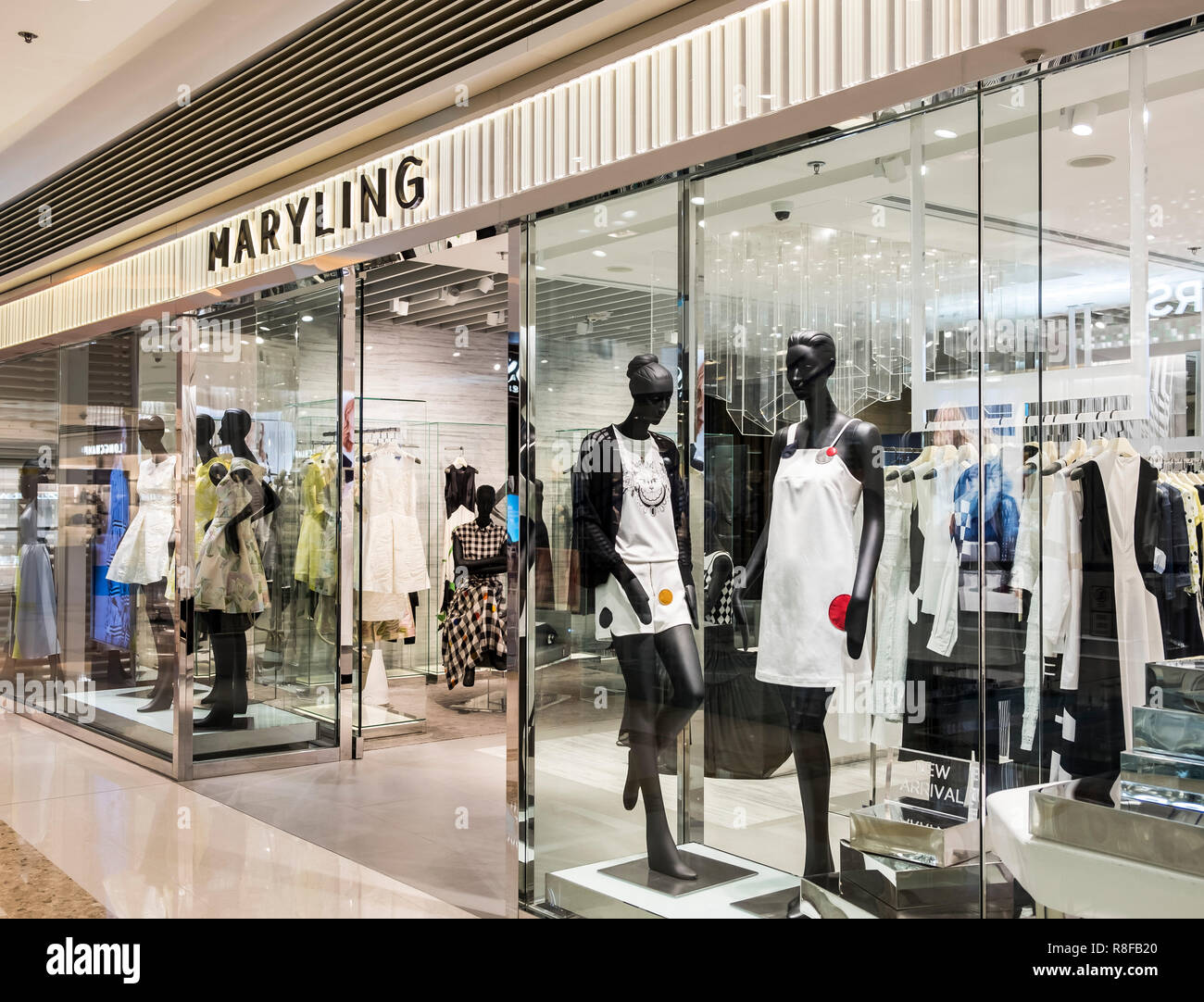 Hong Kong, le 7 avril 2019 : Maryling store à Hong Kong Banque D'Images