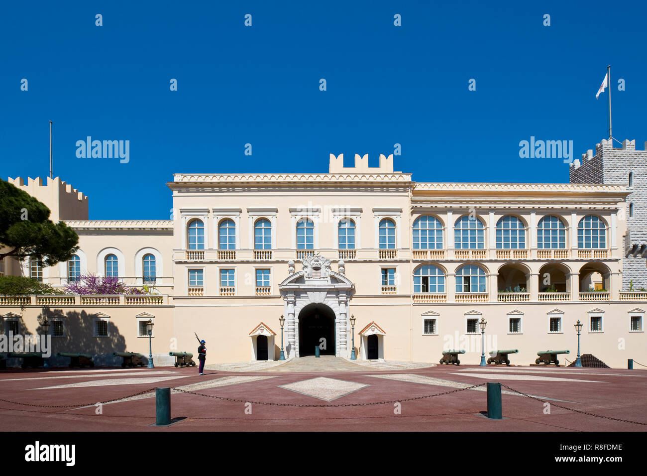 Palais Princier de Monaco, Monaco Banque D'Images