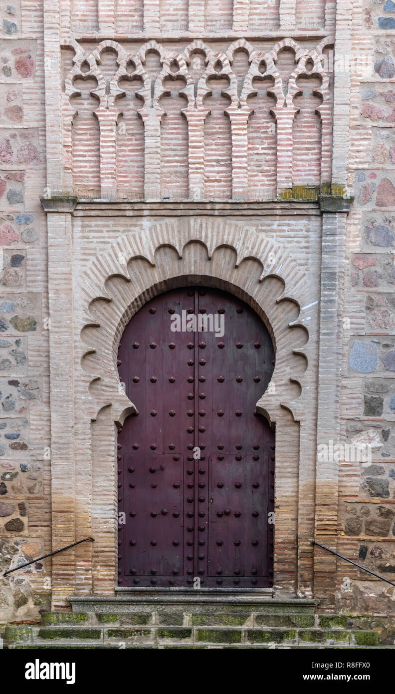 Le monastère de Saint Dominique de Silos (le vieux) (Monasterio de Santo Domingo de Silos (El Antiguo)), un monastère cistercien à Tolède, Espagne, founde Banque D'Images