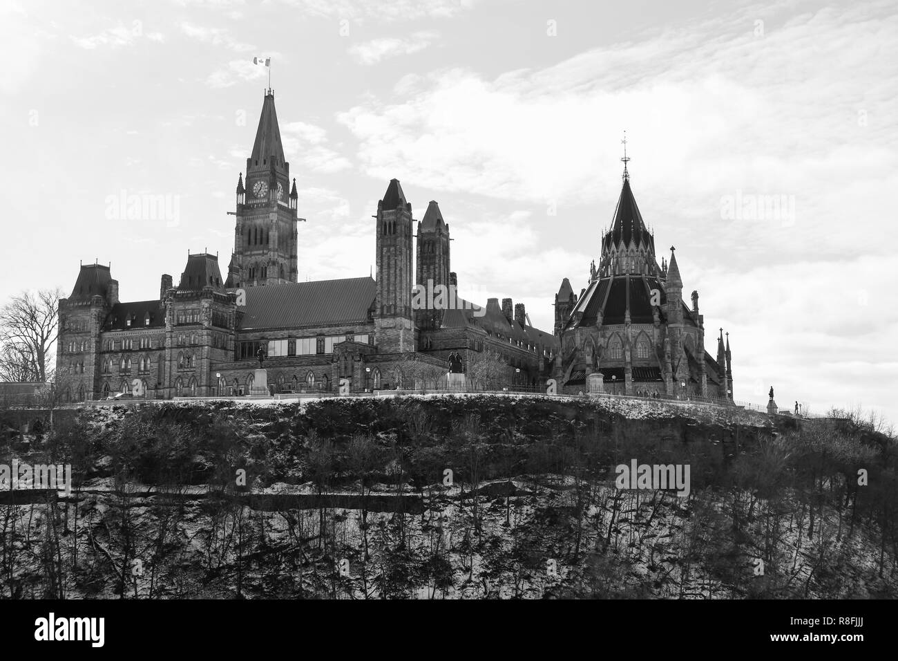 Colline du Parlement, Ottawa, Canada Banque D'Images