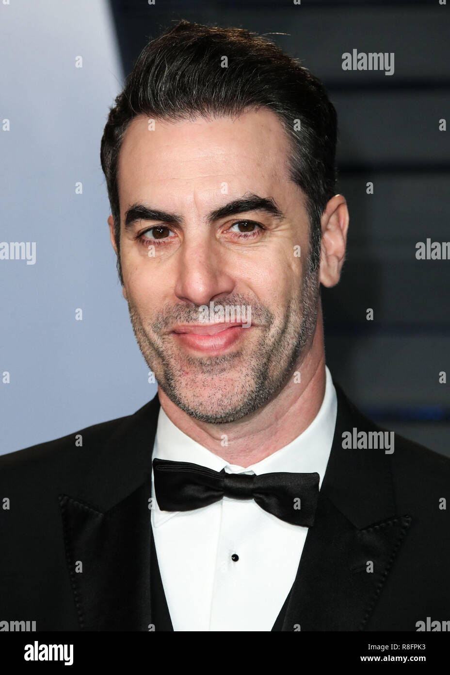 BEVERLY HILLS, LOS ANGELES, CA, USA - Le 04 mars : Sacha Baron Cohen au 2018 Vanity Fair Oscar Party organisée à l'Annenberg Center for the Performing Arts le 4 mars 2018 à Beverly Hills, Los Angeles, Californie, États-Unis. (Photo par Xavier Collin/Image Press Office) Banque D'Images