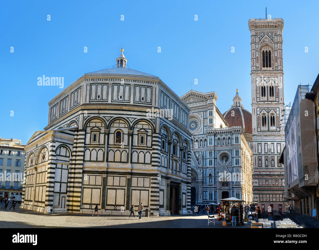 Florence, Italie - 27 septembre 2018 : Cathédrale de Santa Maria del Fiore, à Florence Duomo Banque D'Images