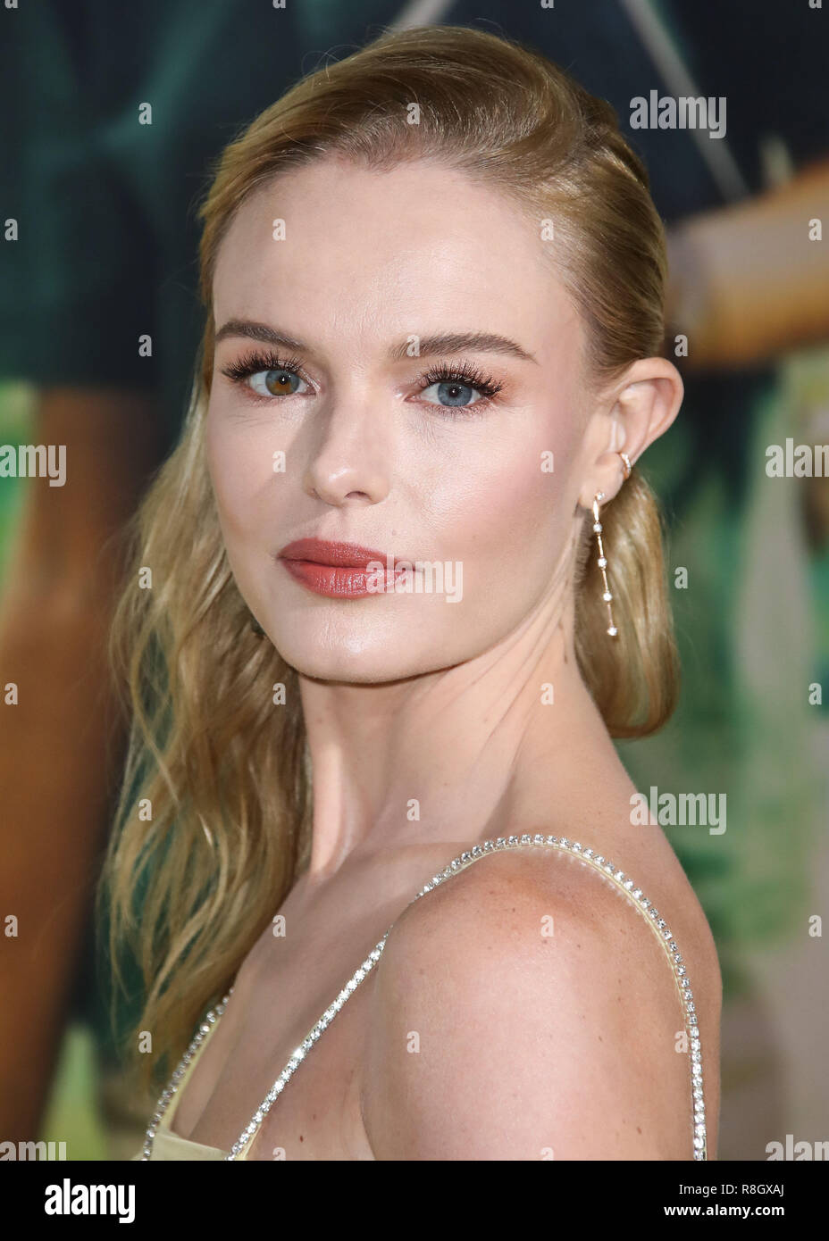 HOLLYWOOD, LOS ANGELES, CA, USA - 09 OCTOBRE : L'actrice Kate Bosworth portant Preen par Thornton Bregazzi arrive à la première de Los Angeles National Geographic Films Documentaires' 'Jane' Los Angeles Premiere de l'Institut Géographique National Films Documentaires' 'Jane' qui a eu lieu au Hollywood Bowl le 9 octobre 2017 à Hollywood, Los Angeles, Californie, États-Unis. (Photo par Xavier Collin/Image Press Office) Banque D'Images