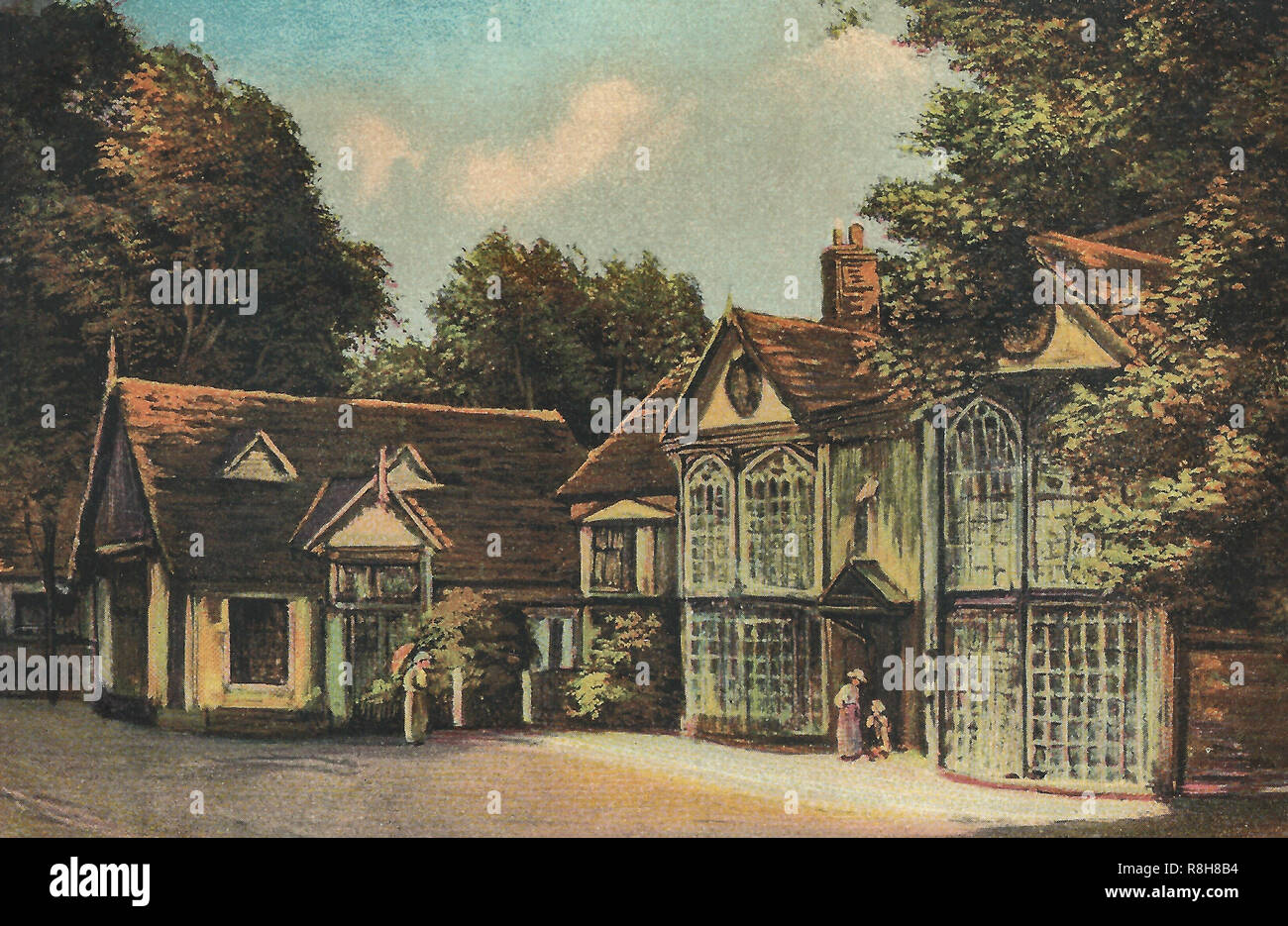 Maison de seigle 1912 Broxbourne Banque D'Images