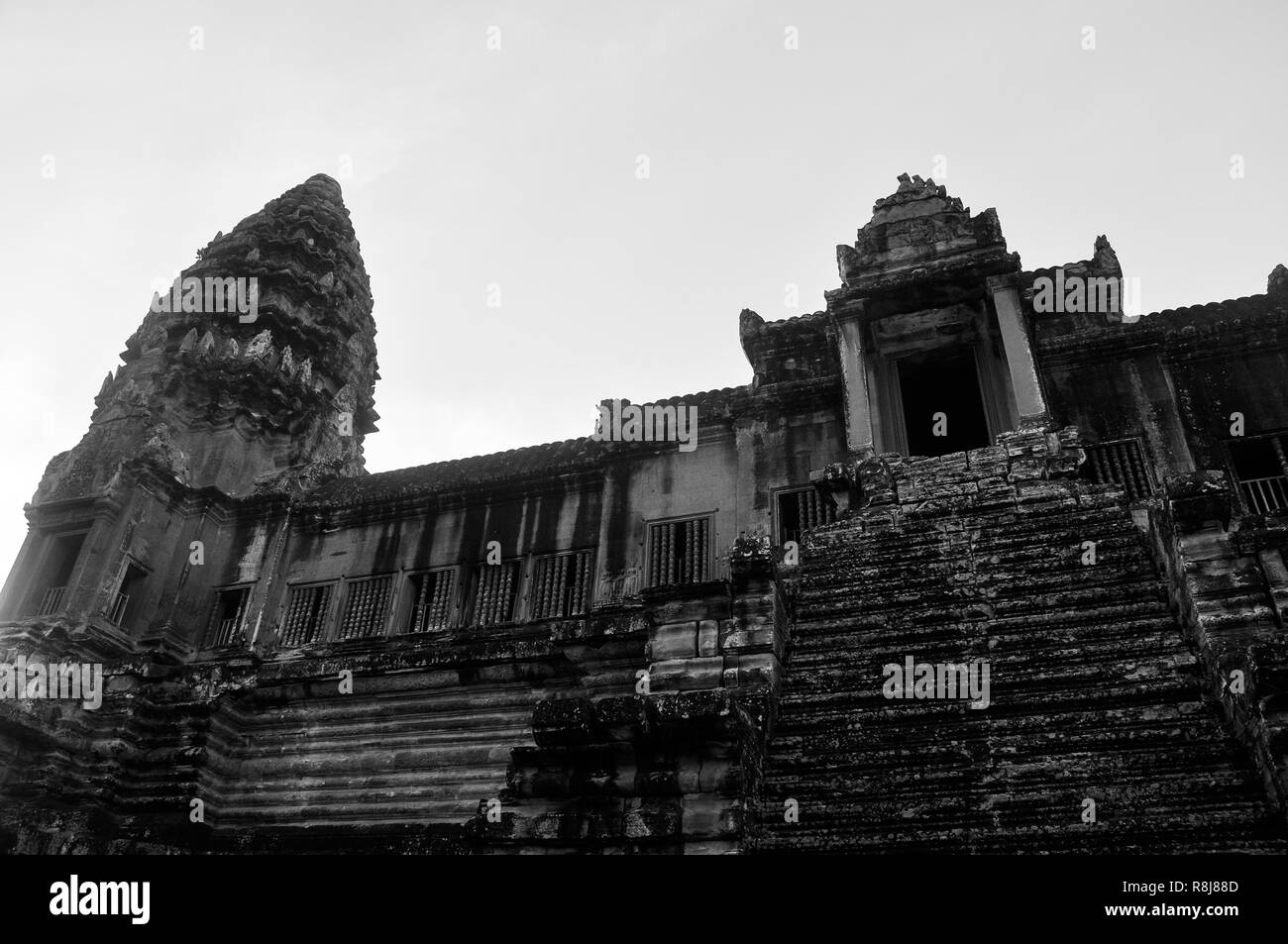 Complexe du Temple d'Angkor Wat, au Cambodge Banque D'Images