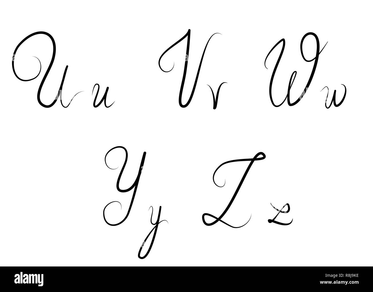 Letter Z Lowercase Banque D Image Et Photos Alamy