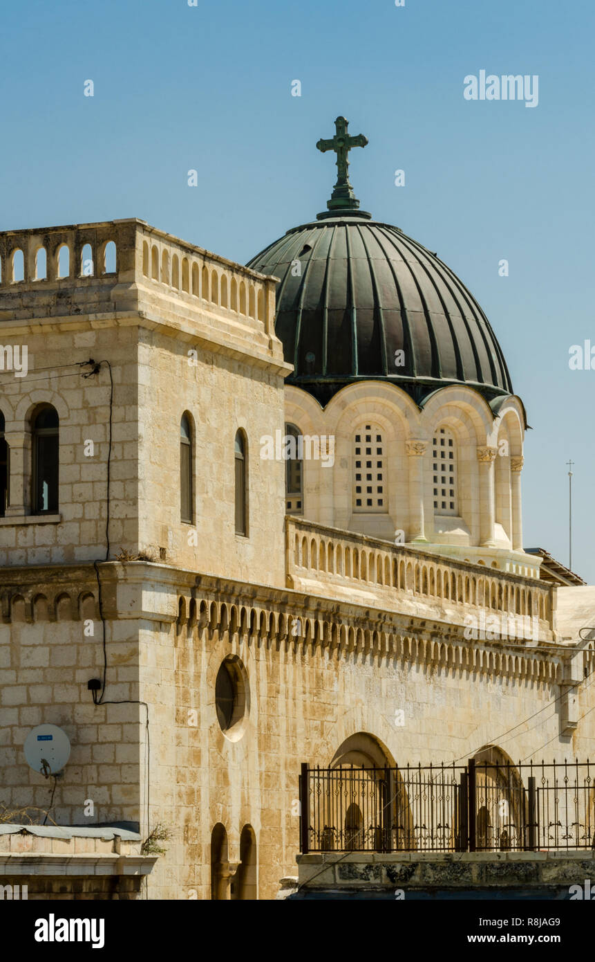 Ecce Homo couvent catholique romaine dans la vieille ville de Jérusalem, Israël Banque D'Images