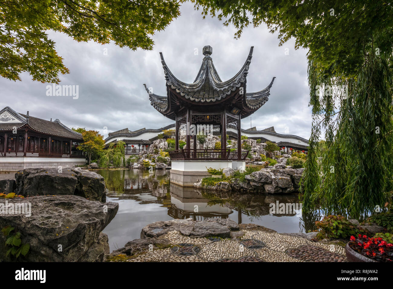 Dunedin, Jardin Chinois, île du Sud, Nouvelle-Zélande Banque D'Images