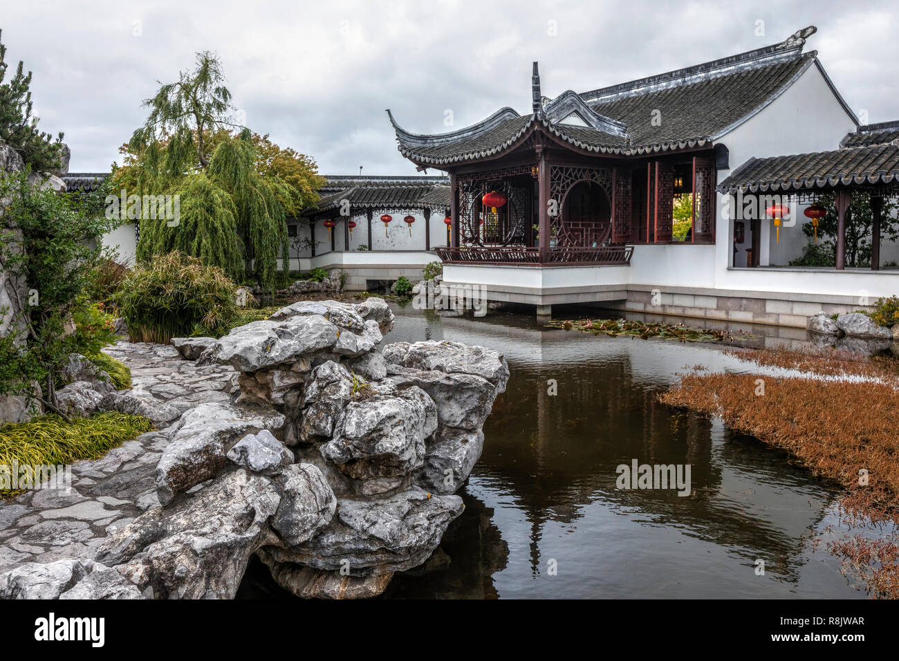 Dunedin, Jardin Chinois, île du Sud, Nouvelle-Zélande Banque D'Images