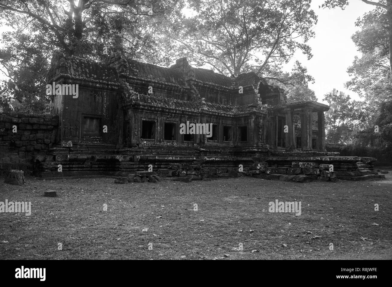 Complexe du temple d'Angkor Wat au Cambodge Banque D'Images