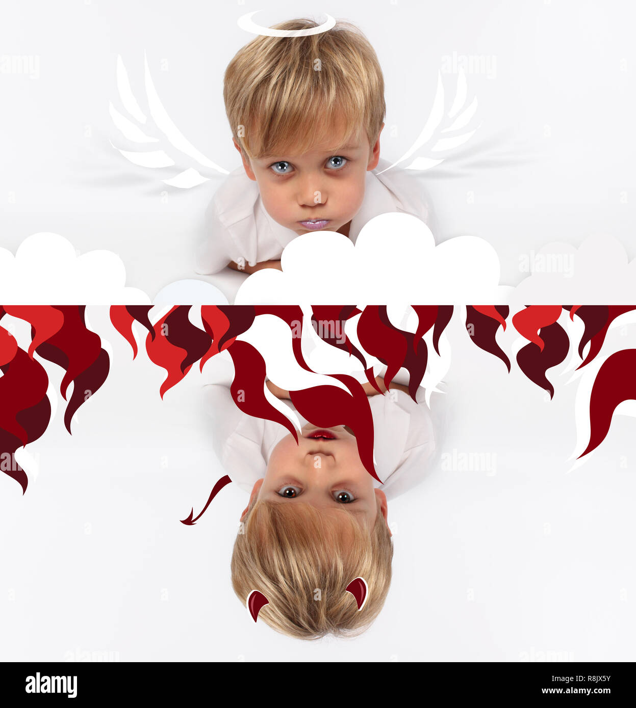 Bon comportement enfant Banque de photographies et d’images à haute
